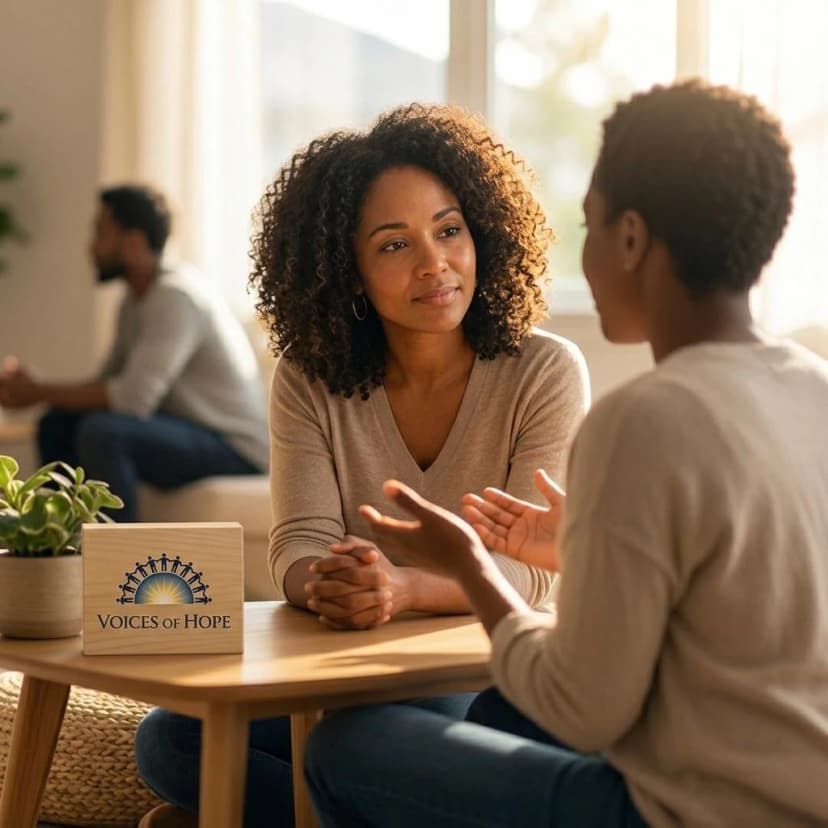 United hands — Voices of Hope community